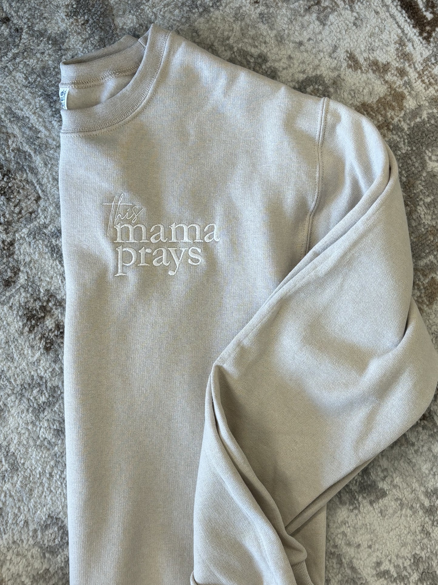 This Mama Prays Sweatshirt