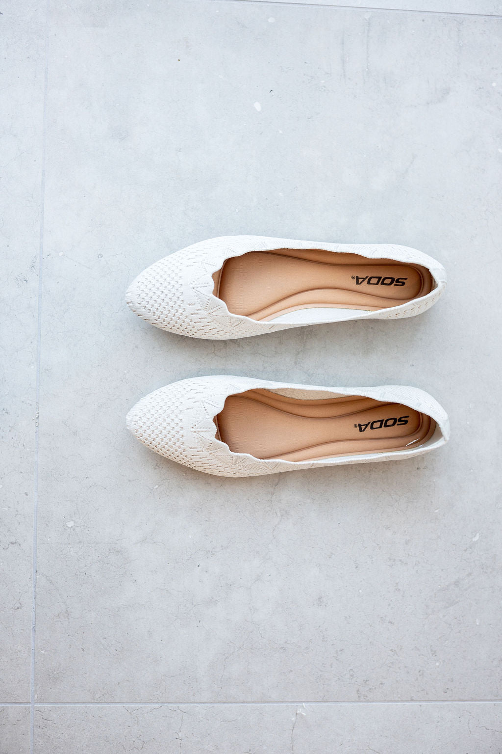 Kosta Knitted Flats