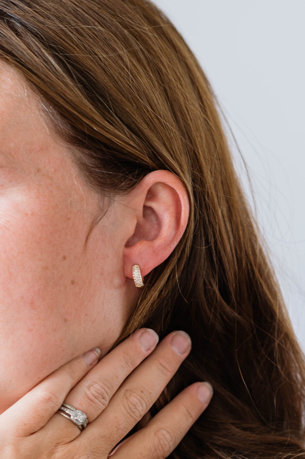 Clicker Hoop Earrings - 9.5mm