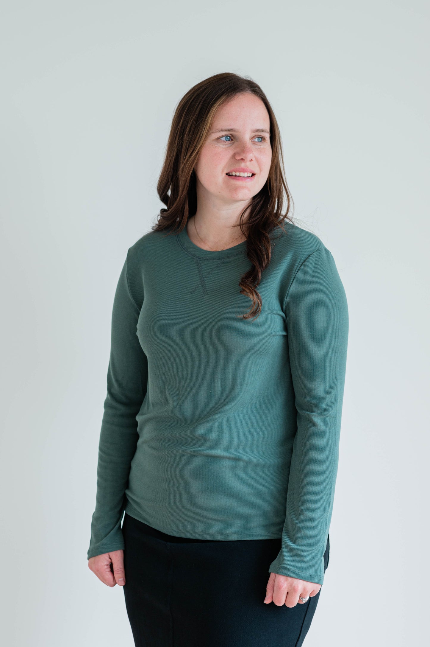 Long Sleeve Top -Green