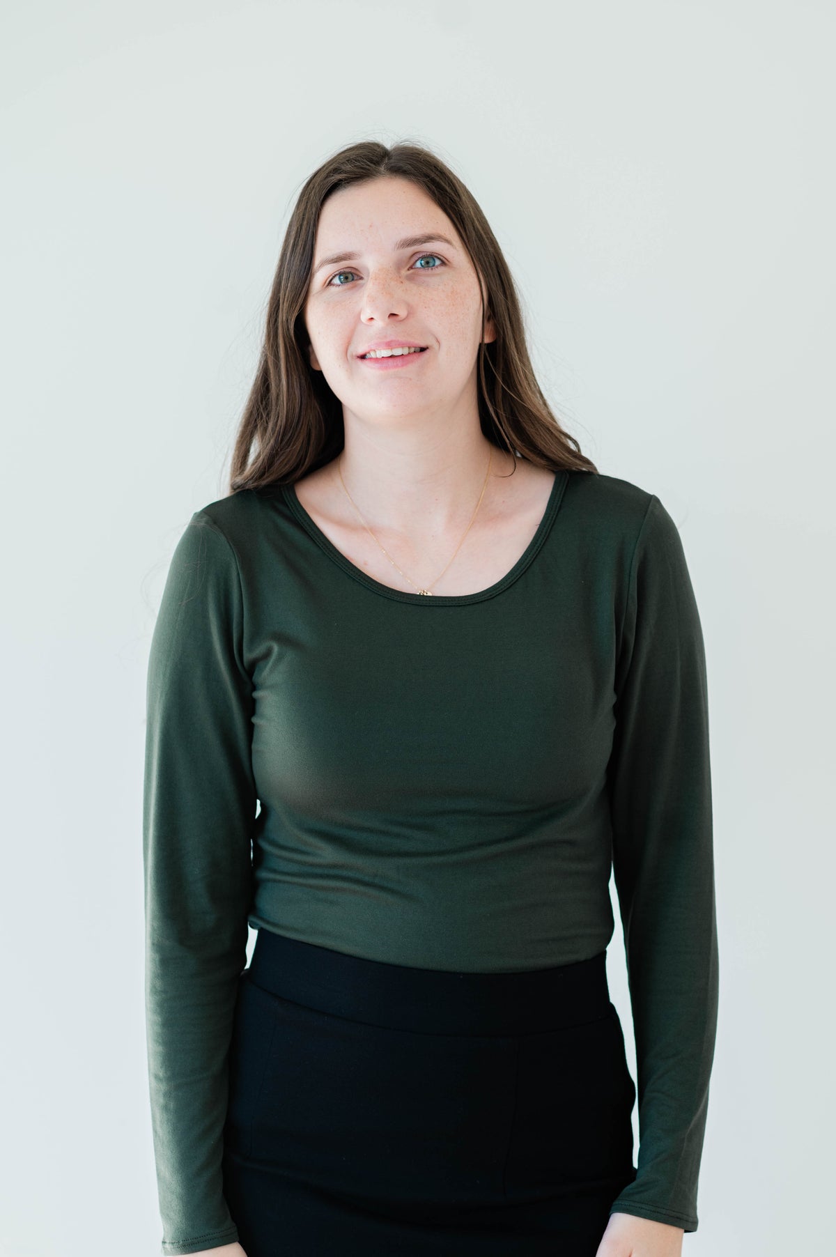 Long Sleeve Tee in Cactus