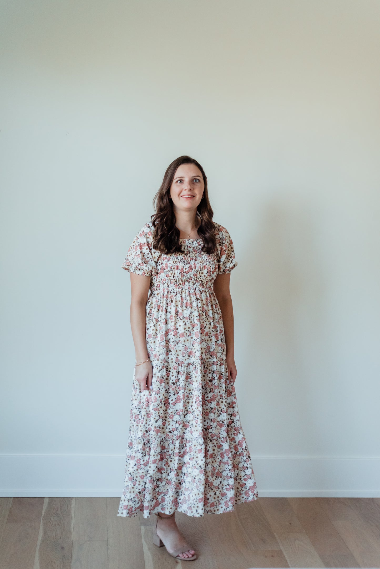 Indy Dress in Retro Peony