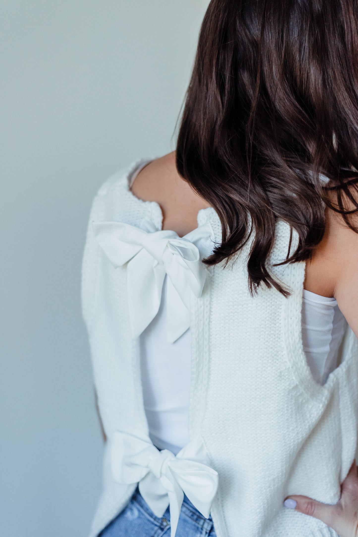 Bow Tie Sweater Vest