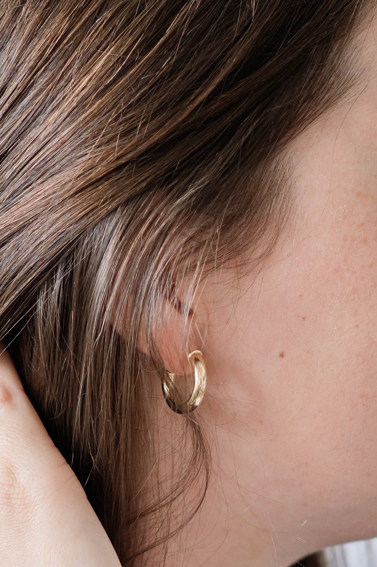 Half Hoop Earrings