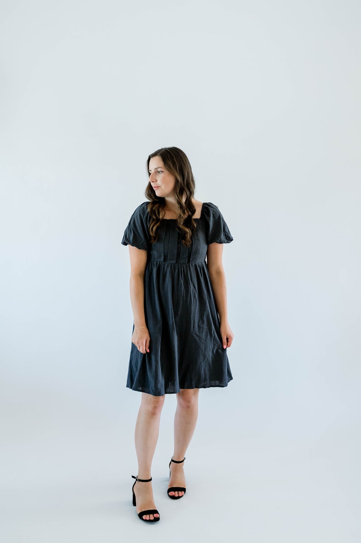 Honor Dress in Rain Cloud