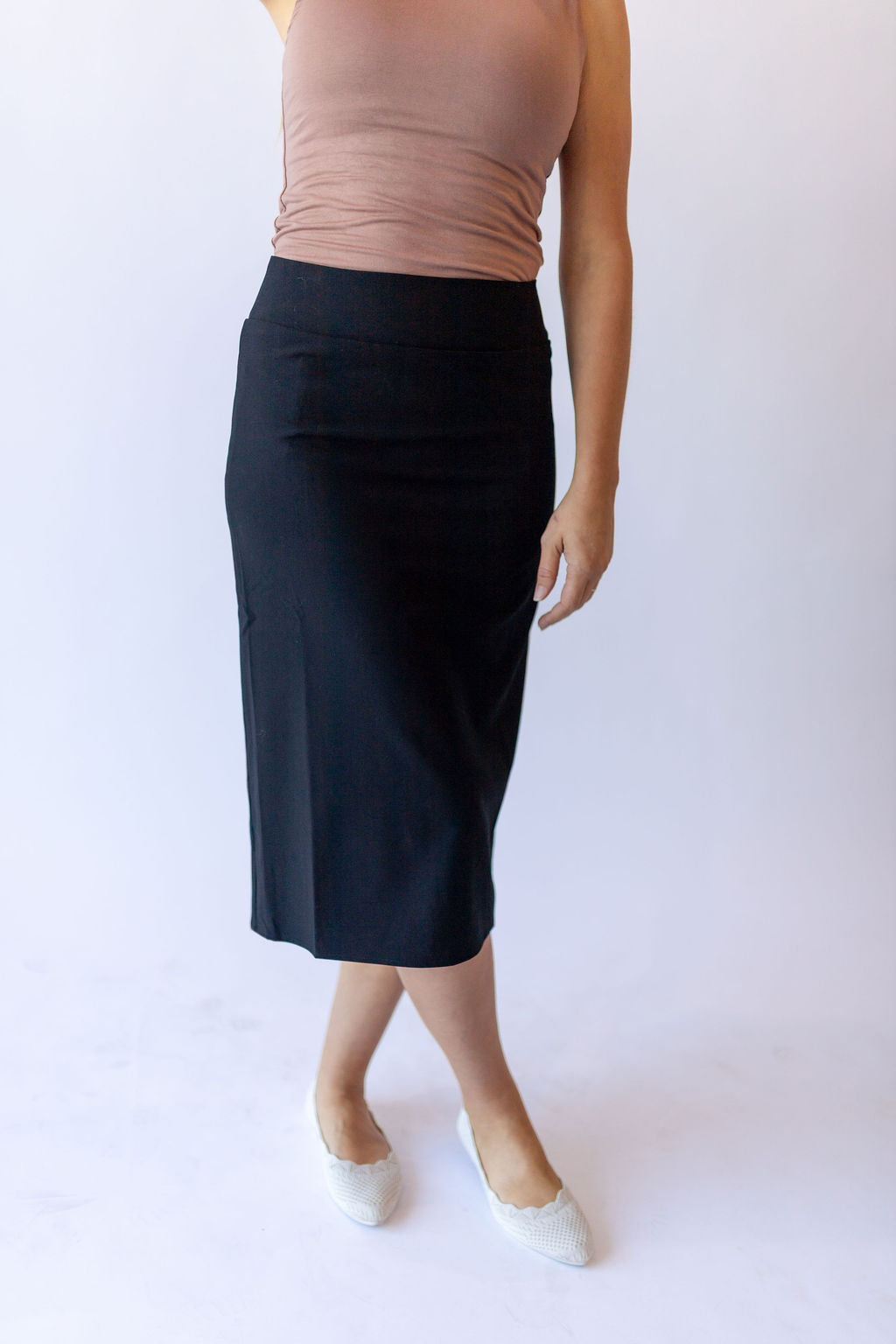 Wanda Pencil Skirt -Black