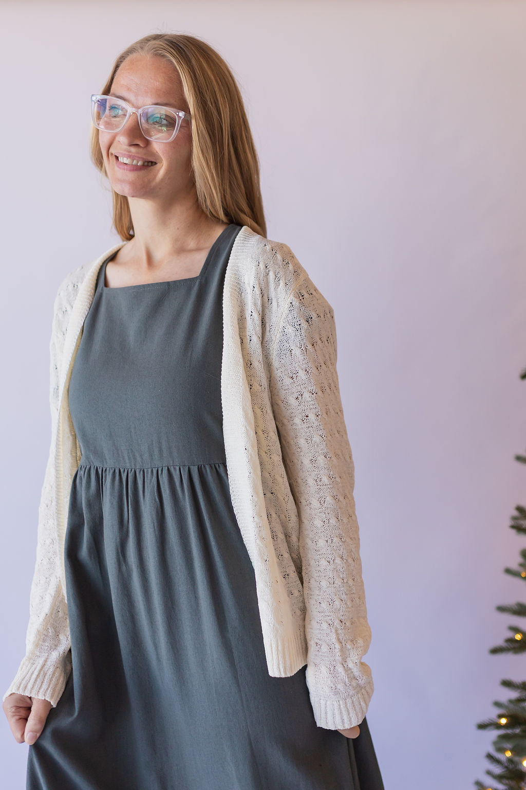 Kelly Textured Knit Cardigan