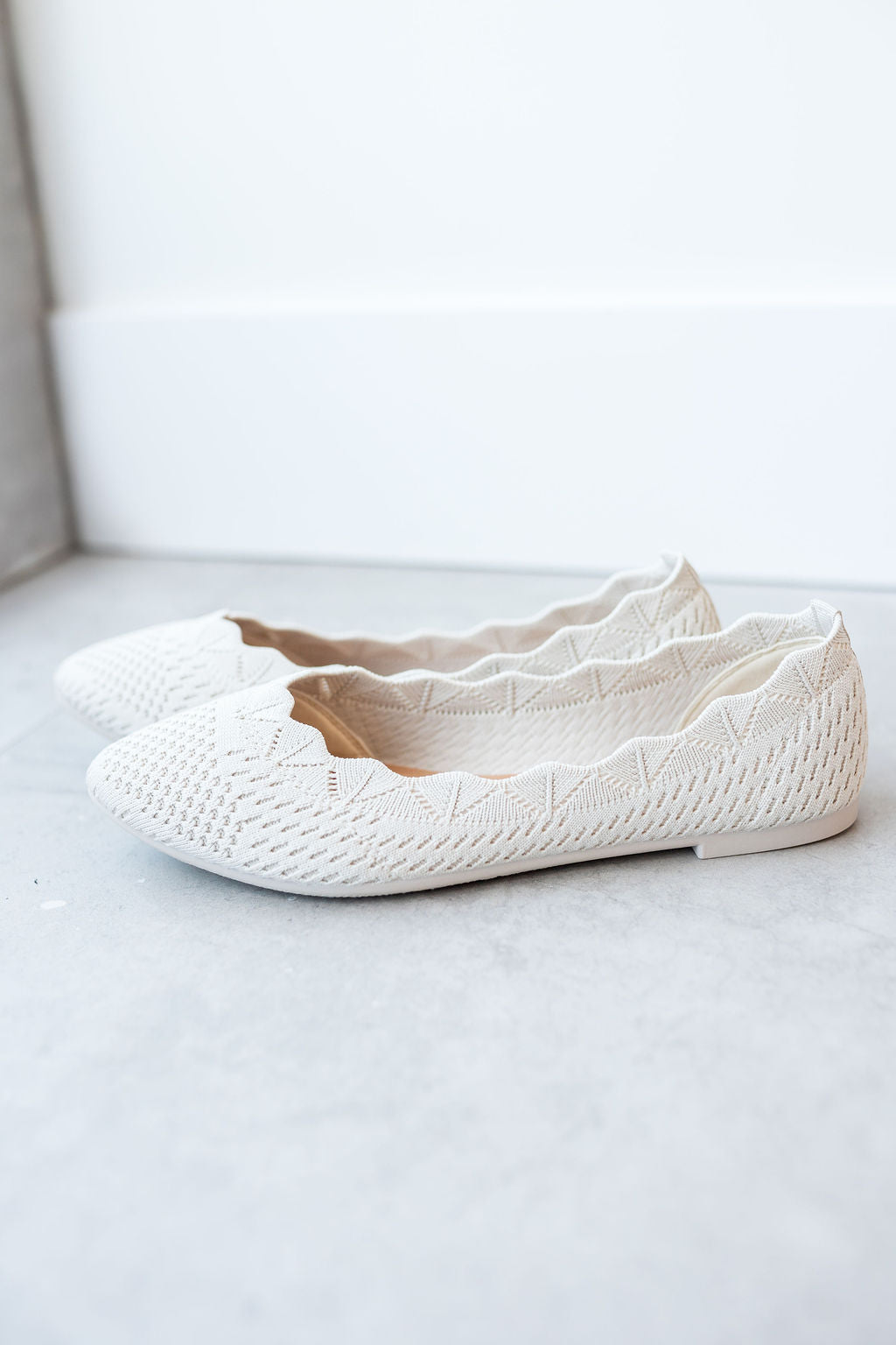 Kosta Knitted Flats