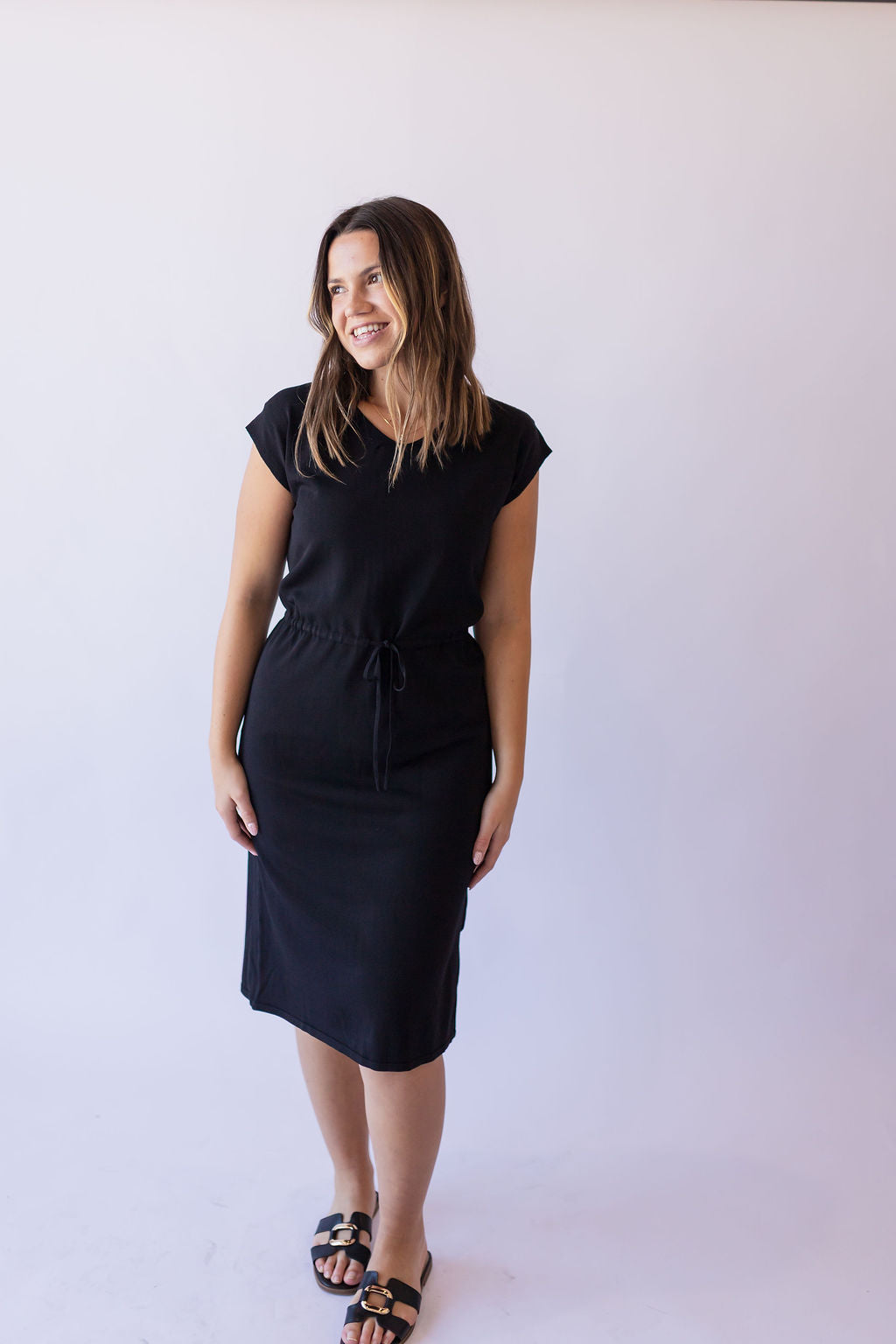Eliza Knit Midi Dress