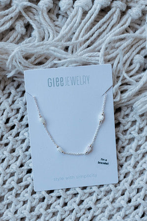 Genevieve Bracelet -Silver