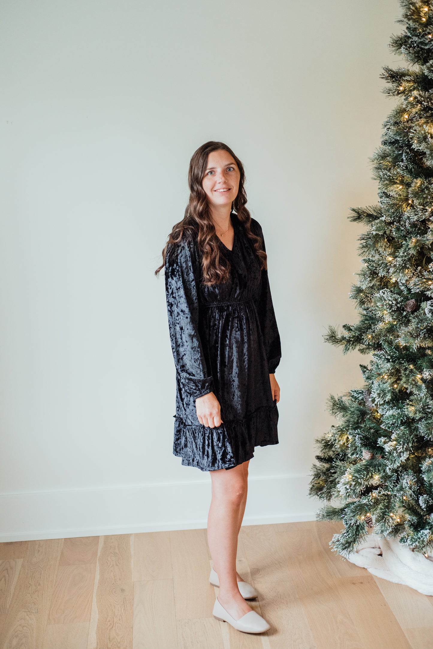 Evelyn Velvet Dress