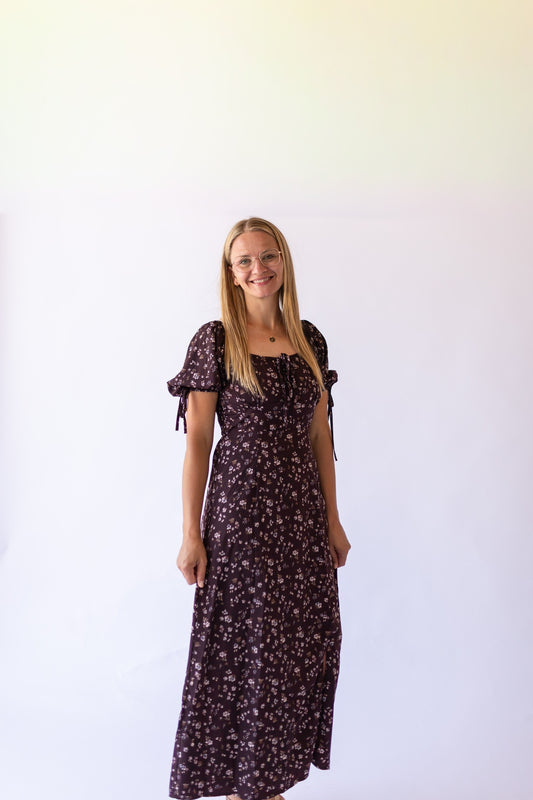 Jamie Maxi Dress -Mocha