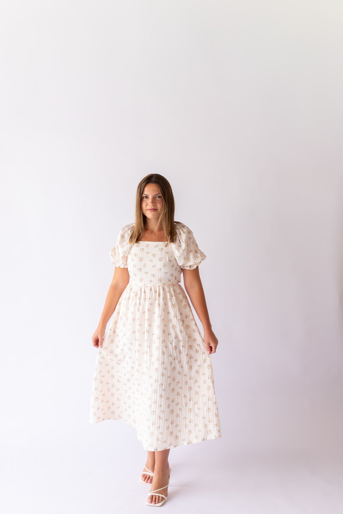 Arlow Dress in Peach Blossom