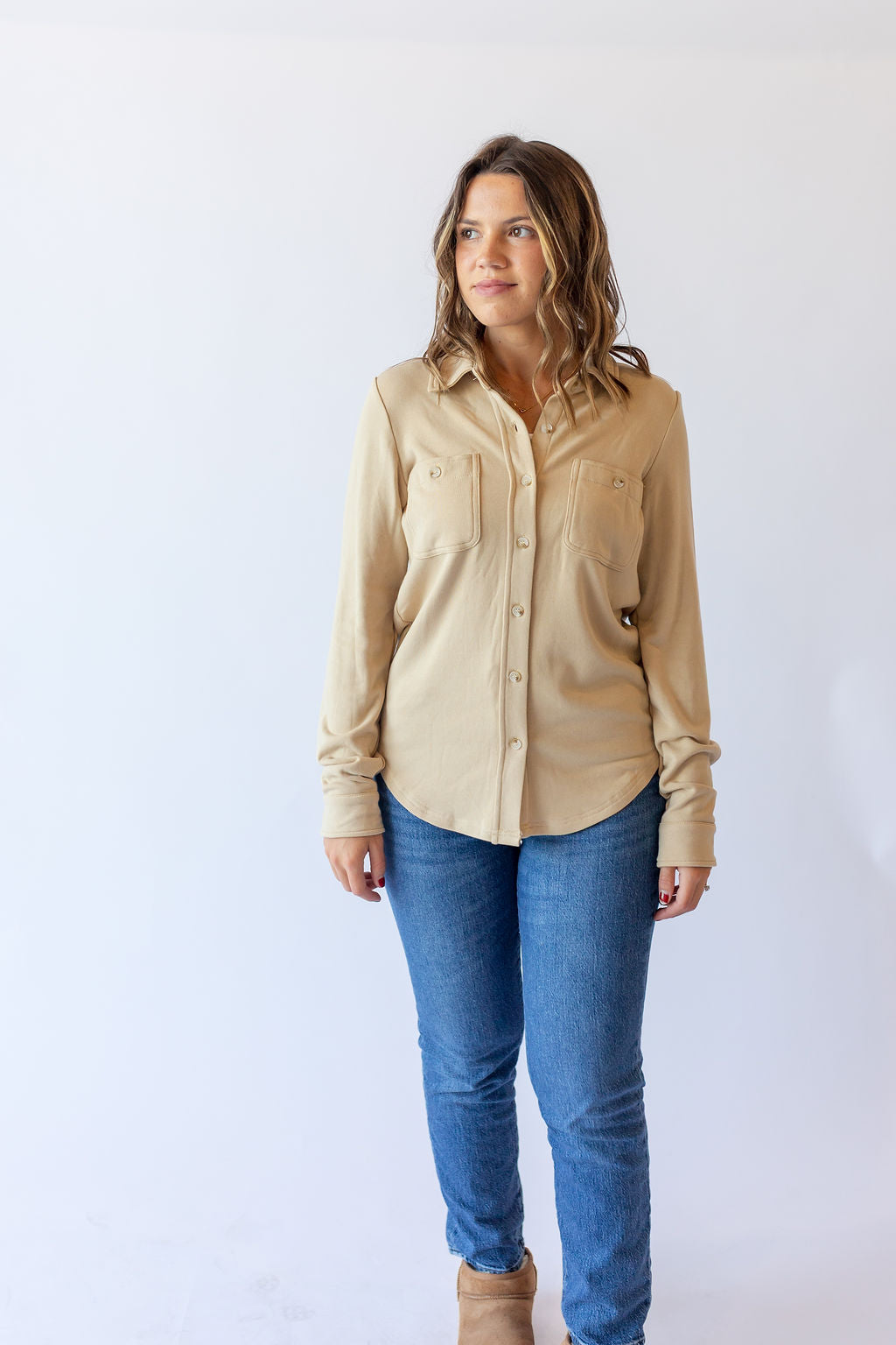 Taylor Button Down Top