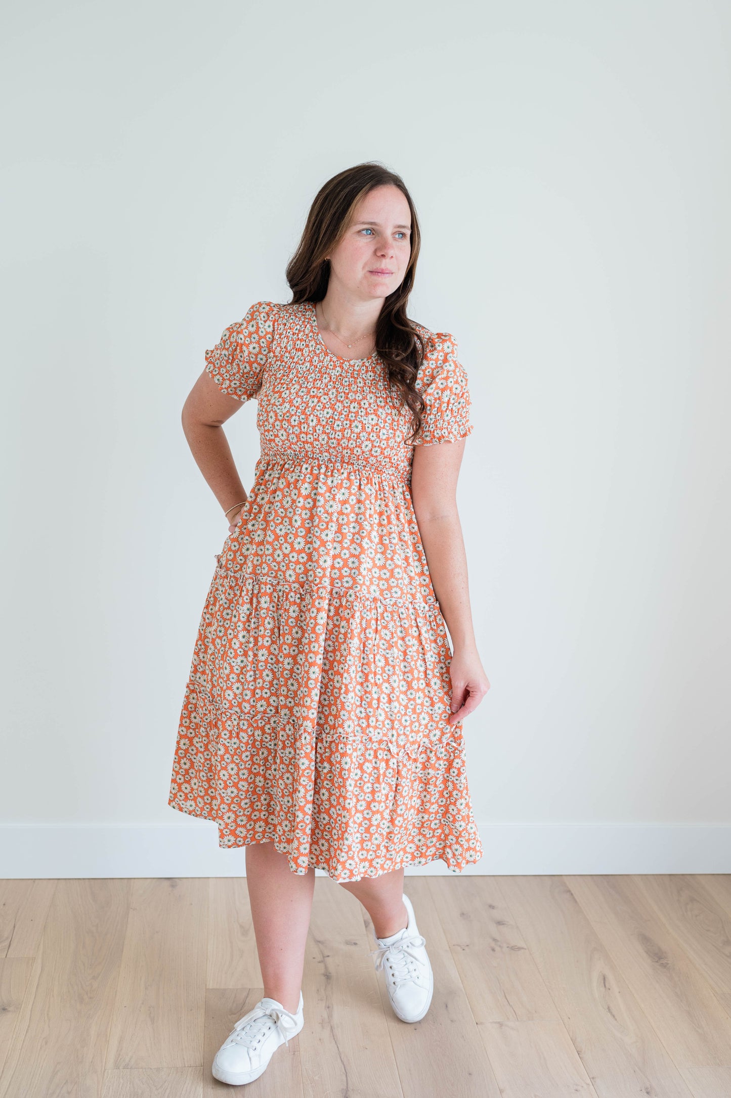 The Mccall in Orange Daisy