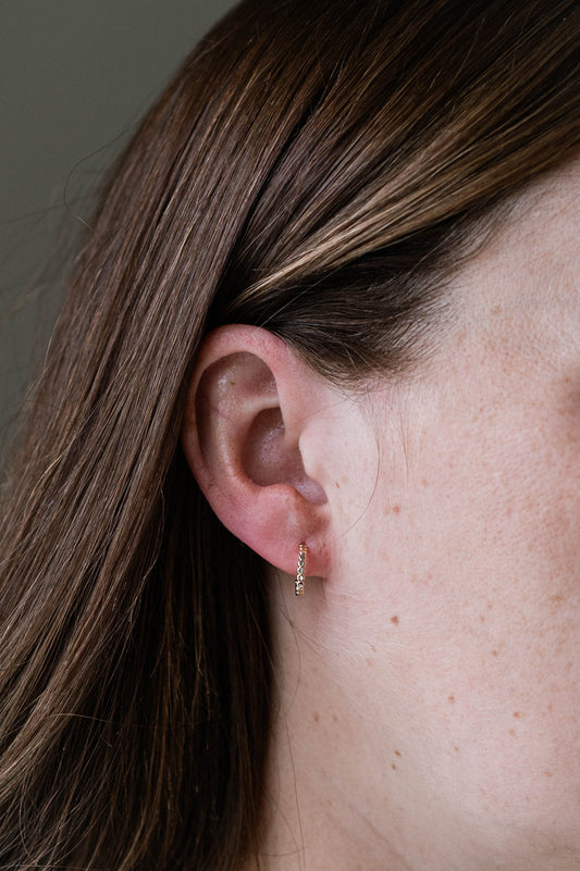 Delia Hoop Earrings