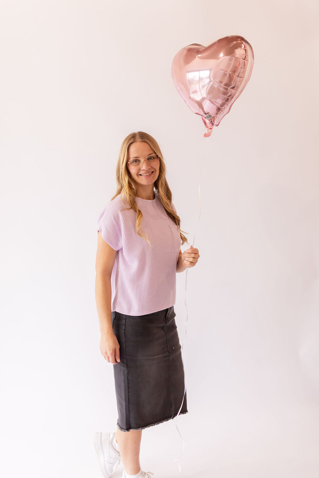 Viola Knitted Top -Lavender