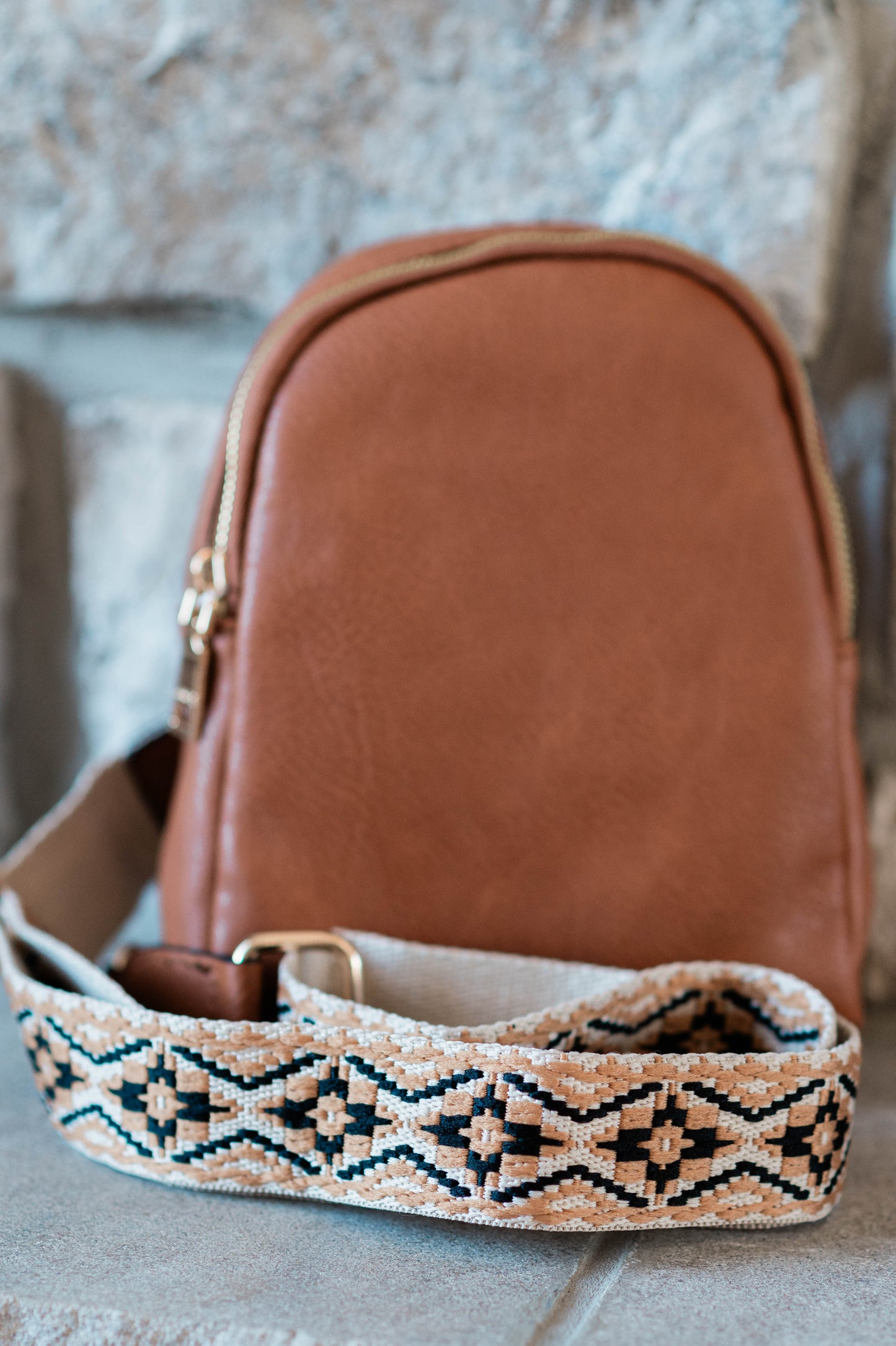 Ellen Crossbody Bag -Brown