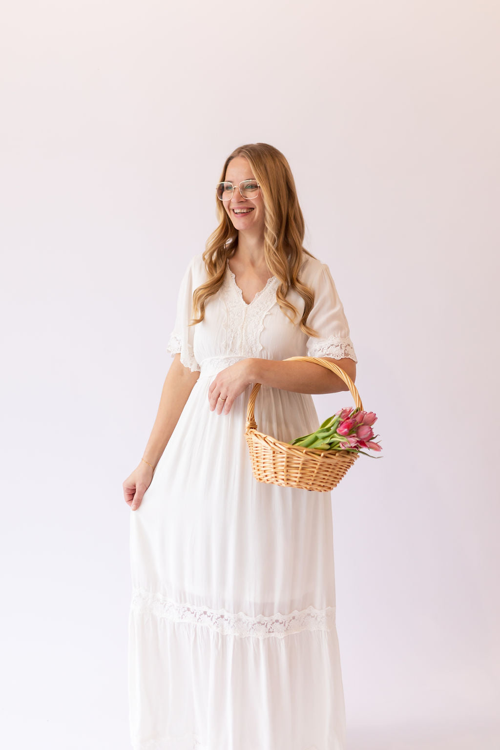 Ophelia Maxi Dress -White
