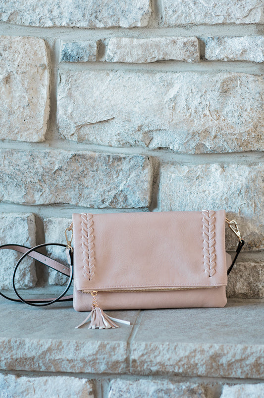 Hannah Crossbody - Dusty Pink