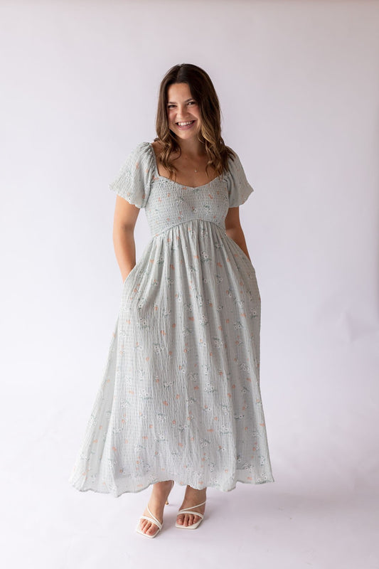Miley Dress in Morning Meadow