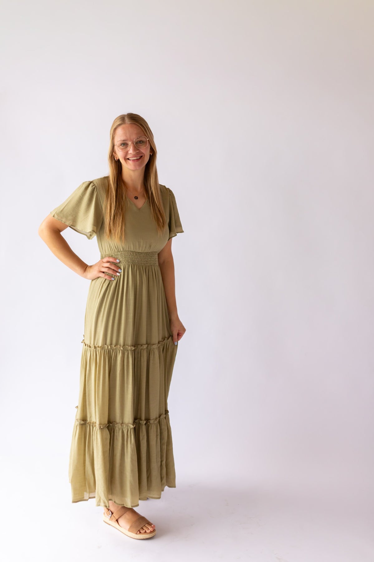 Taylor Dress in Green