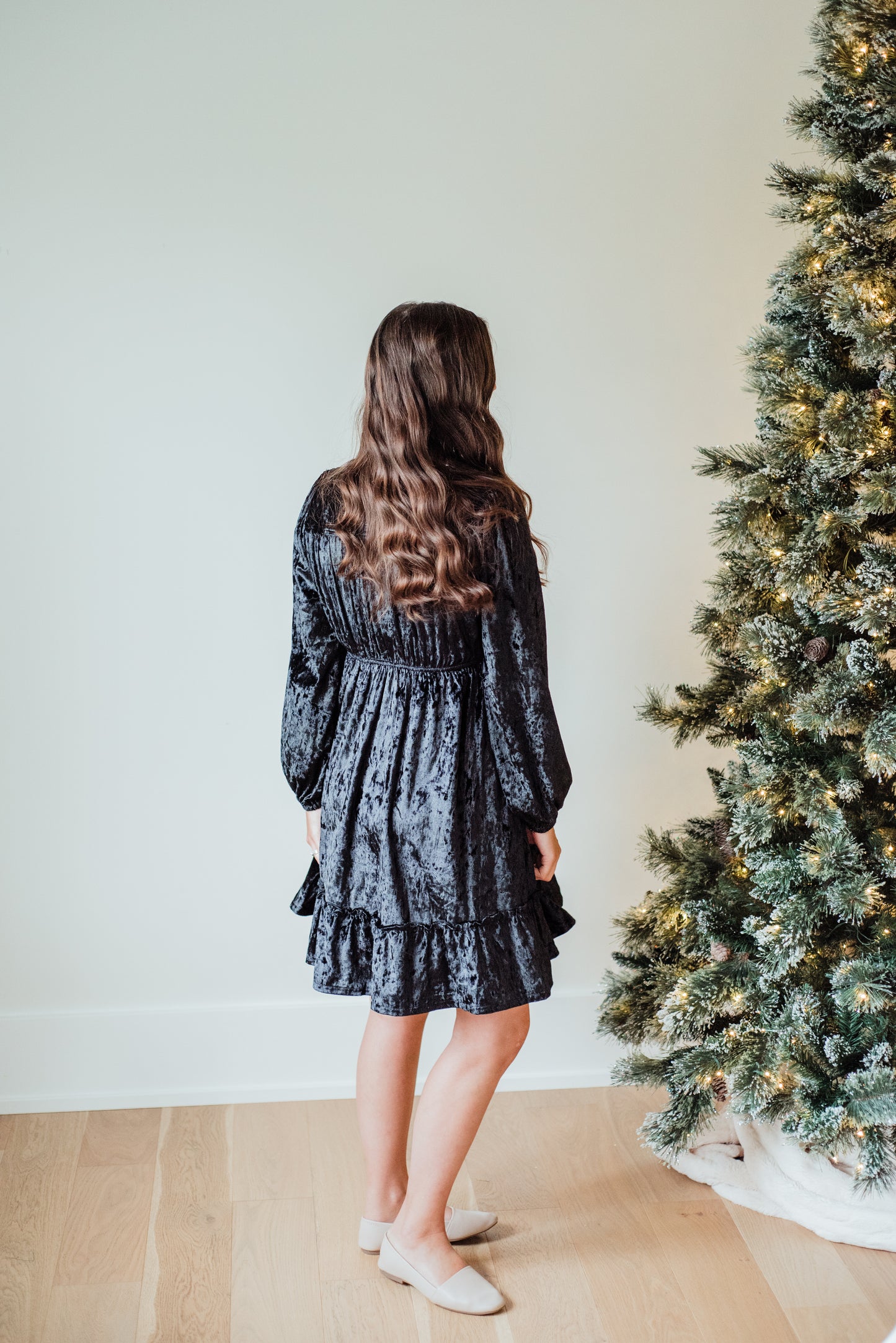 Evelyn Velvet Dress