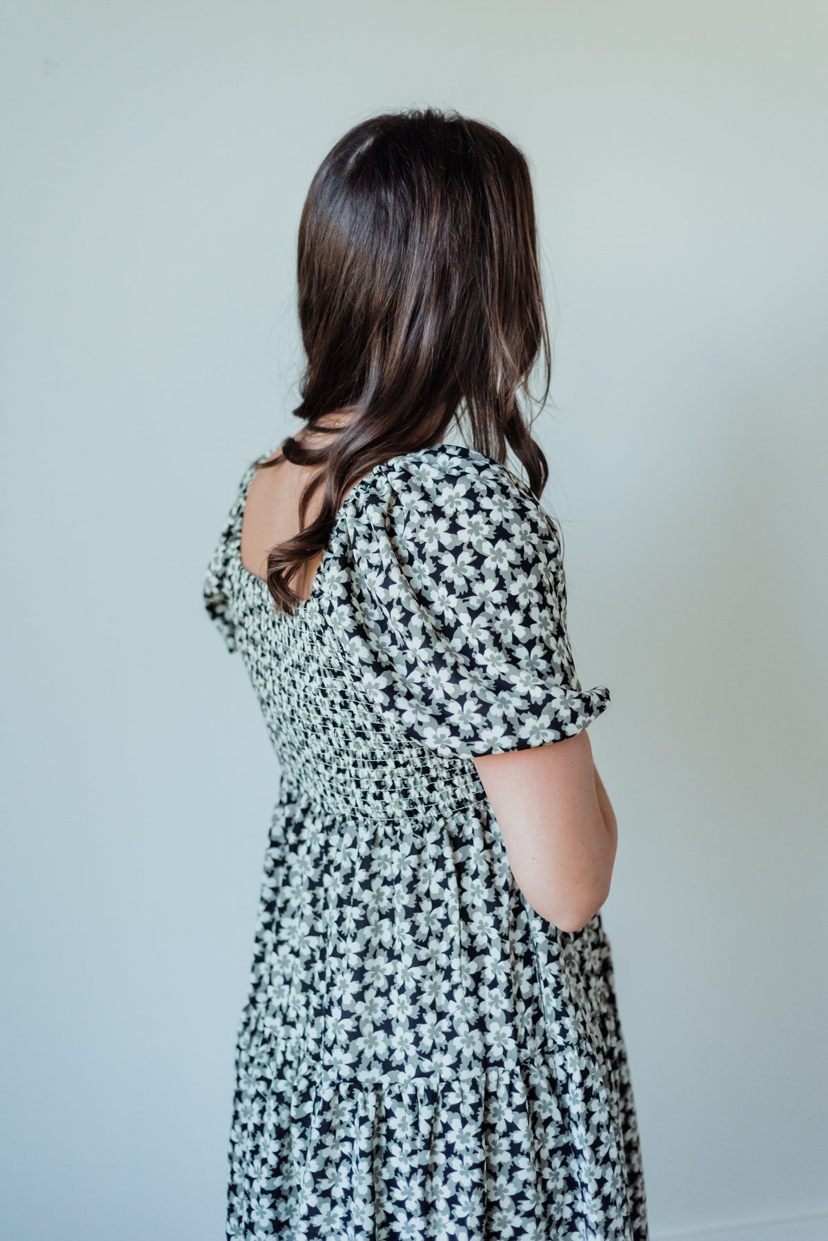 Poppy Dress -Midnight Daisy