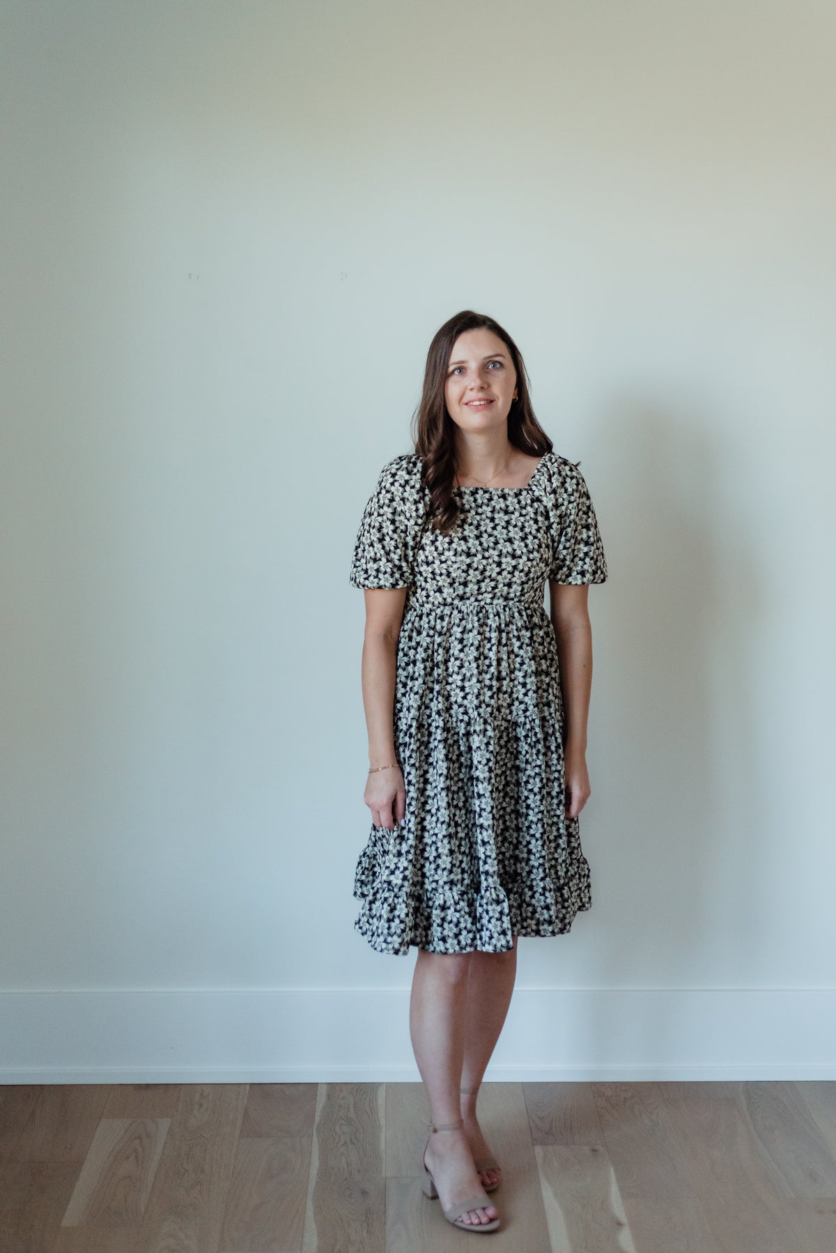 Poppy Dress -Midnight Daisy