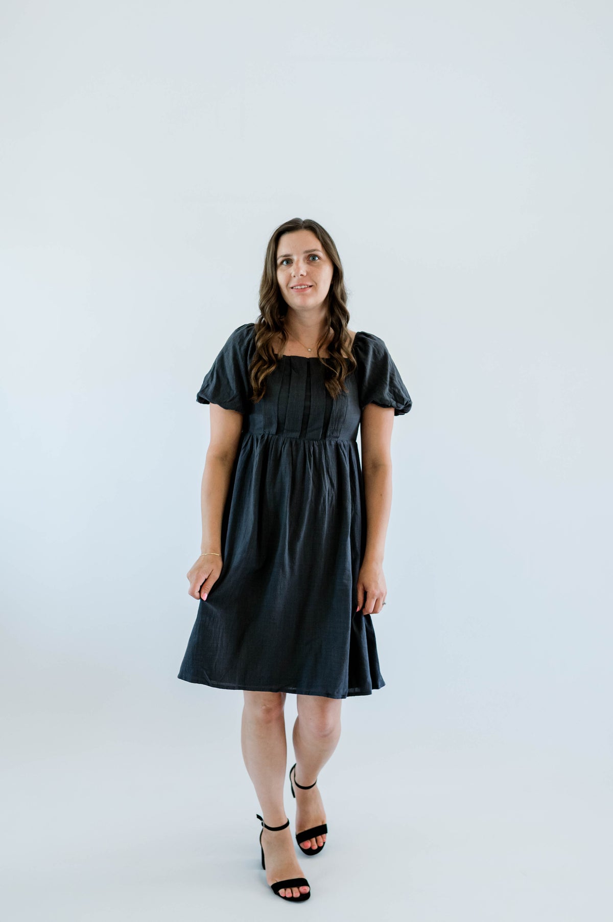Honor Dress in Rain Cloud