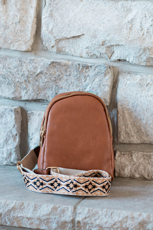 Ellen Crossbody Bag -Brown