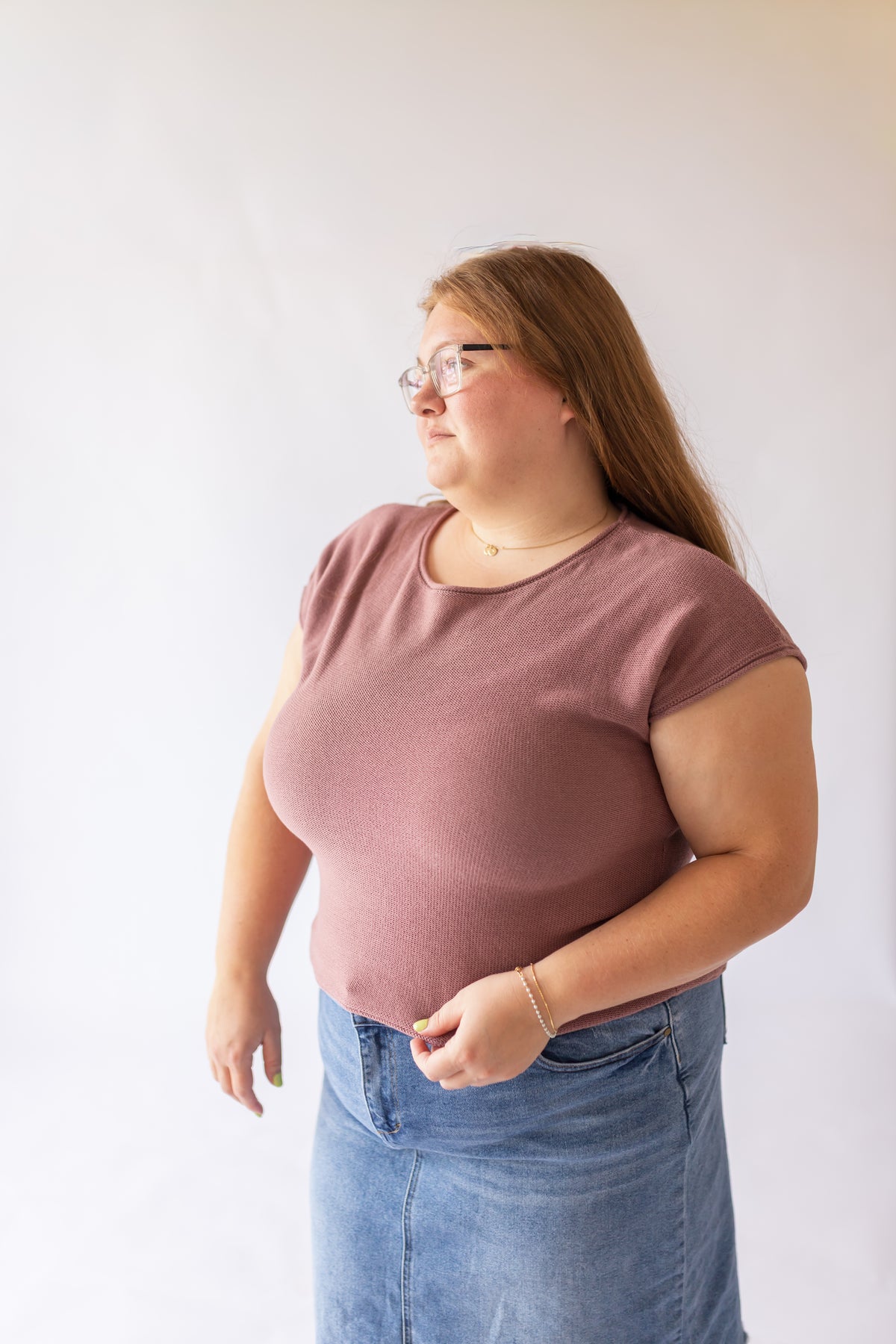 Elias Knit Sweater Top -Plus