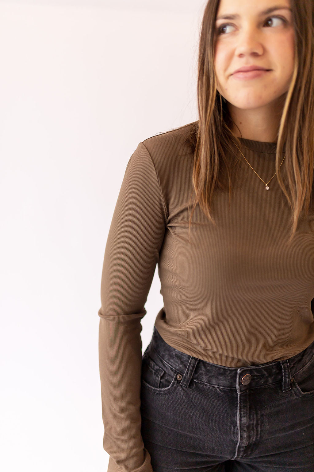 Long Sleeve Tee -Dried Sage