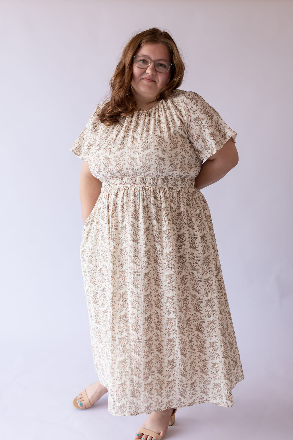 Cynthia Cotton Gauze Midi Dress