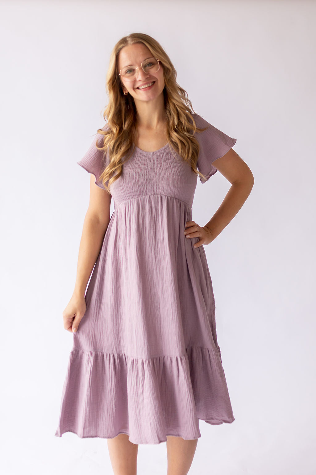 Kendall Dress in Lilac