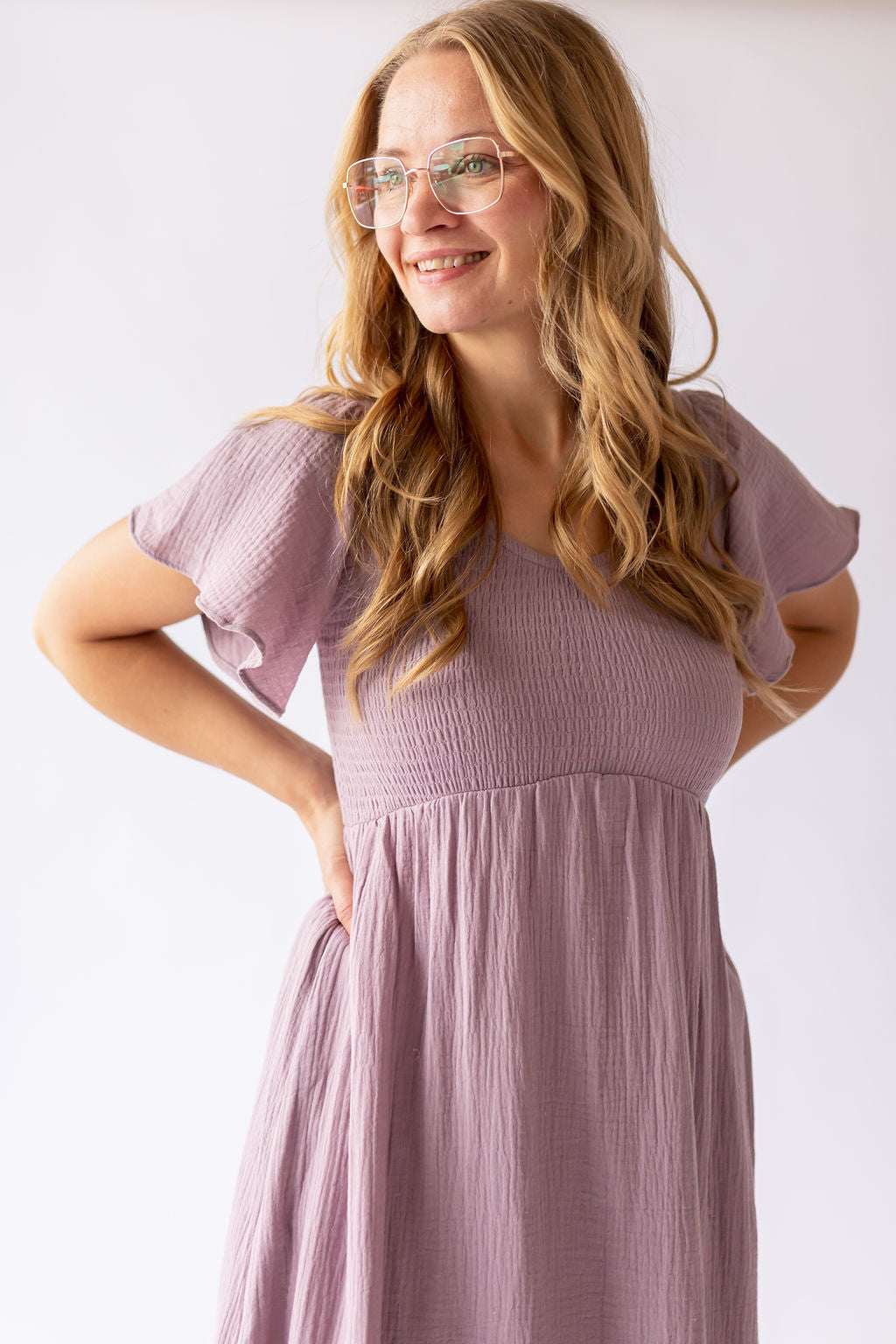 Kendall Dress in Lilac