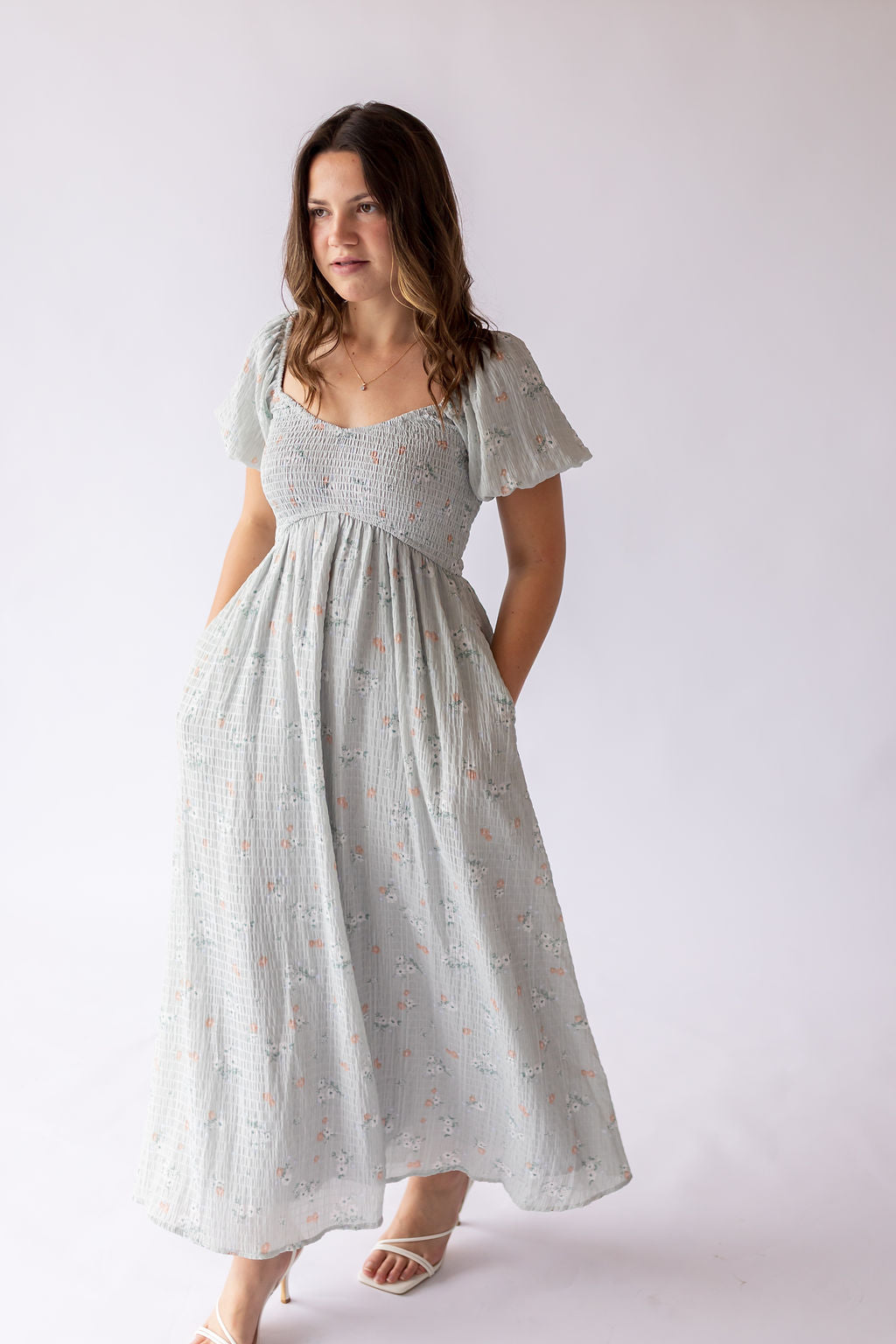 Miley Dress in Morning Meadow
