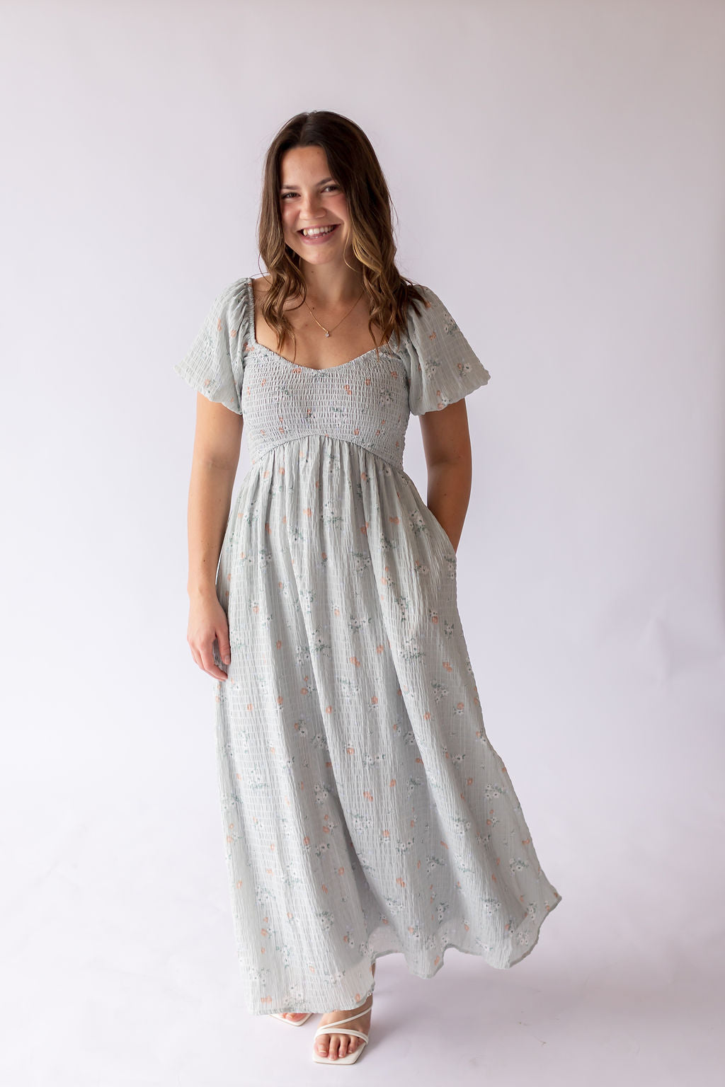 Miley Dress in Morning Meadow