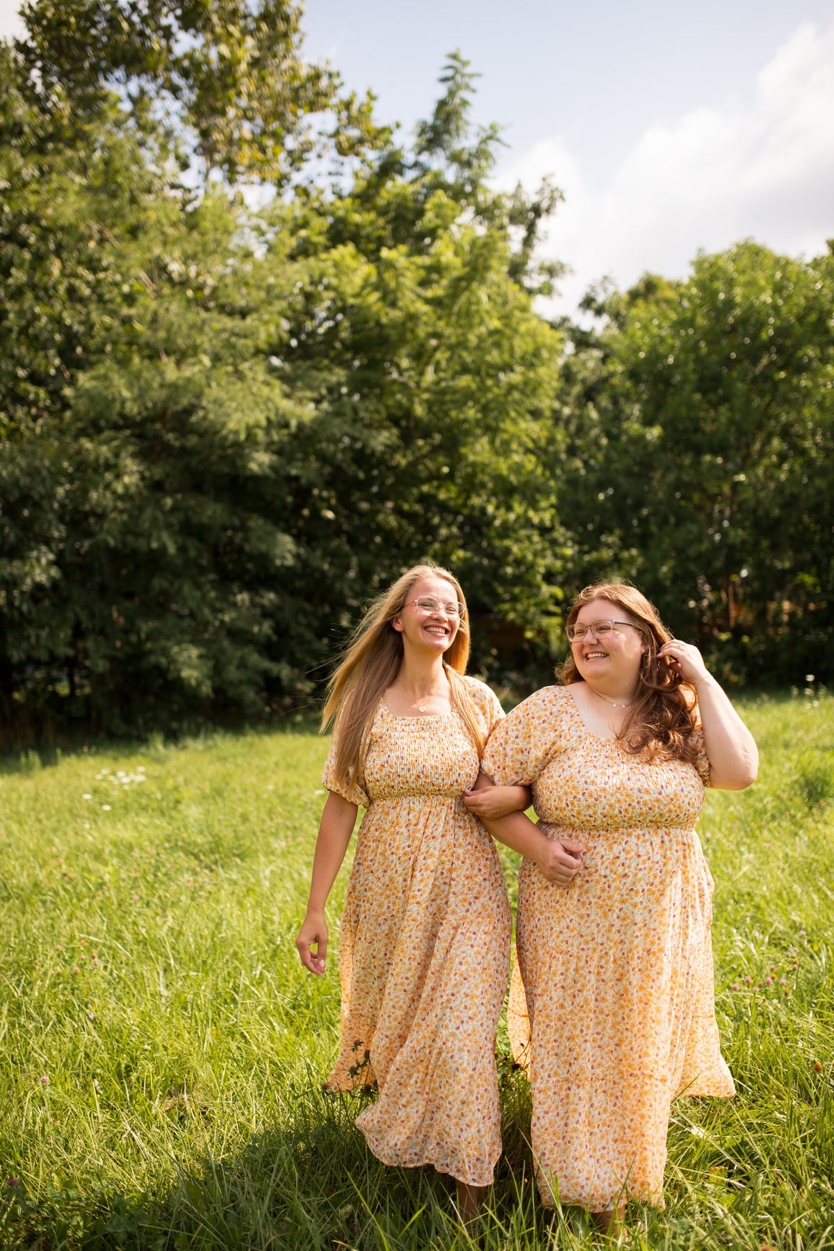 Indy Dress in Maple Bloom