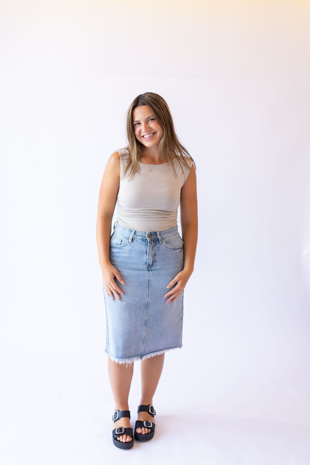 Sydney Denim Skirt