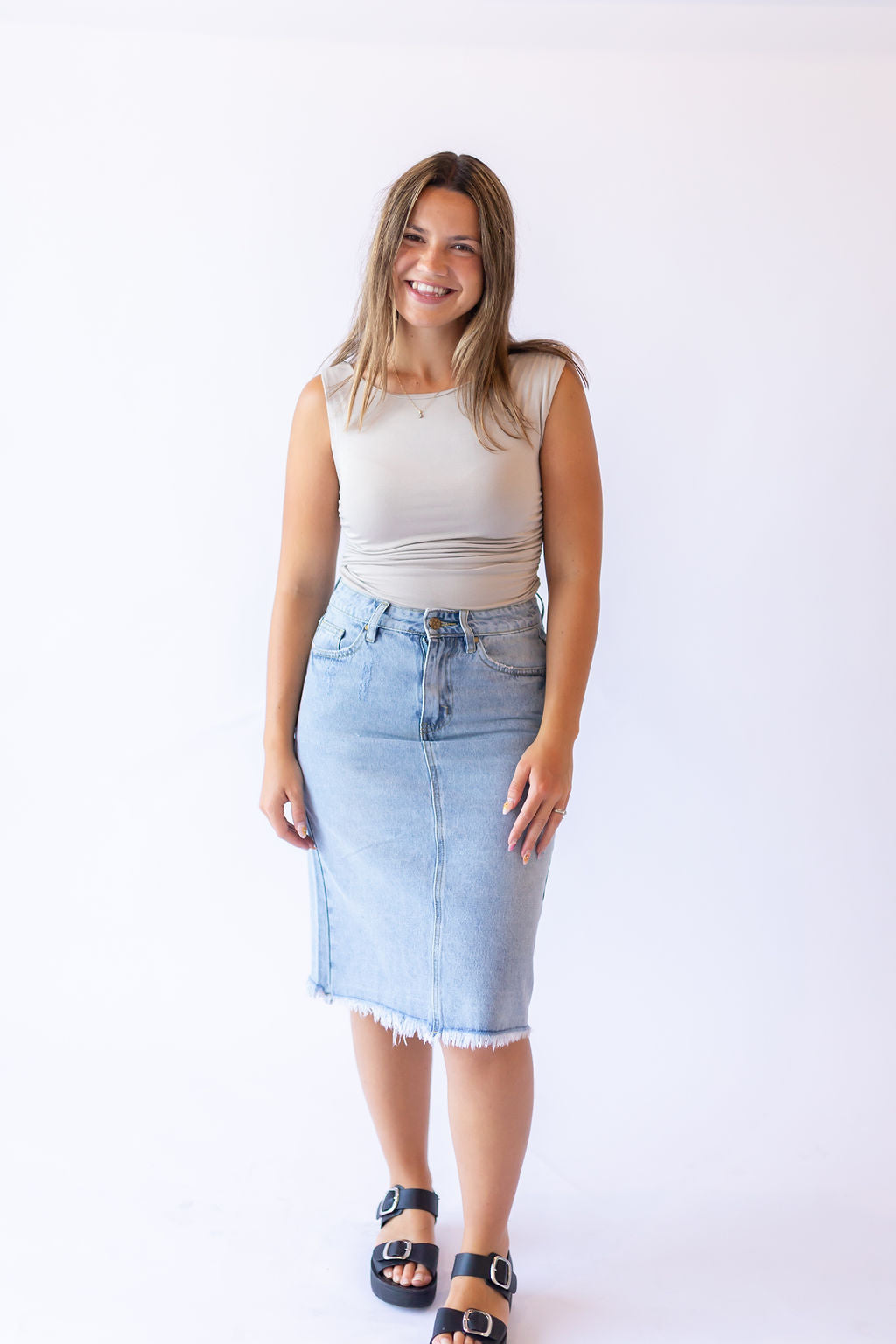Sydney Denim Skirt