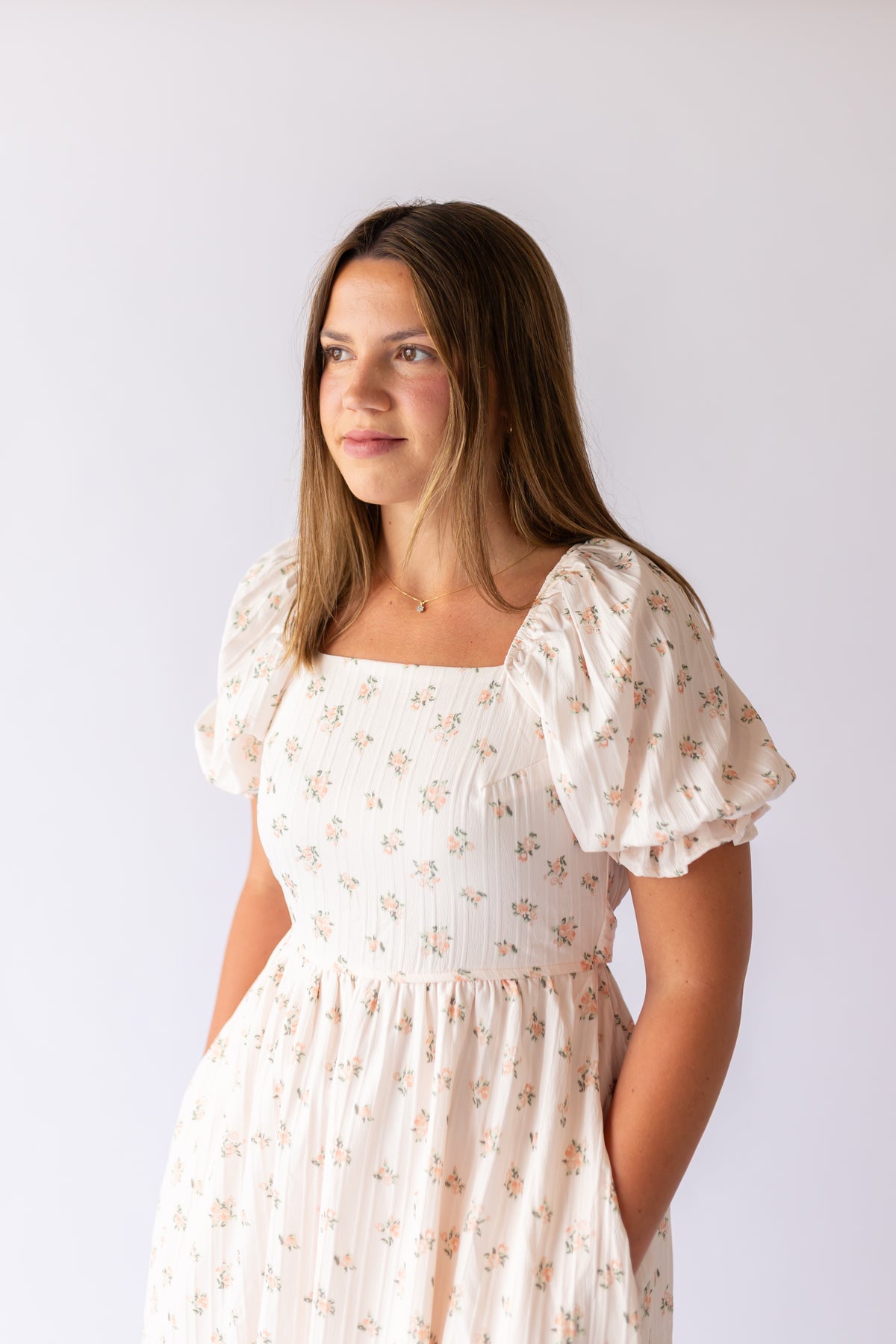 Arlow Dress in Peach Blossom
