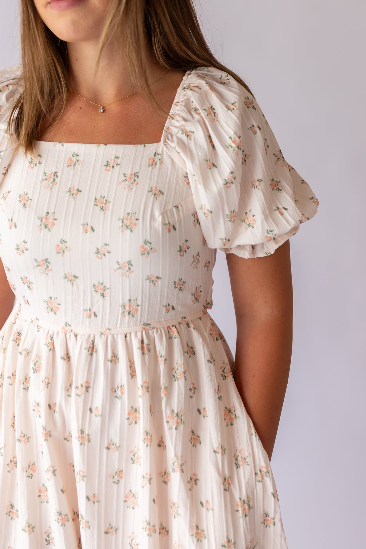 Arlow Dress in Peach Blossom