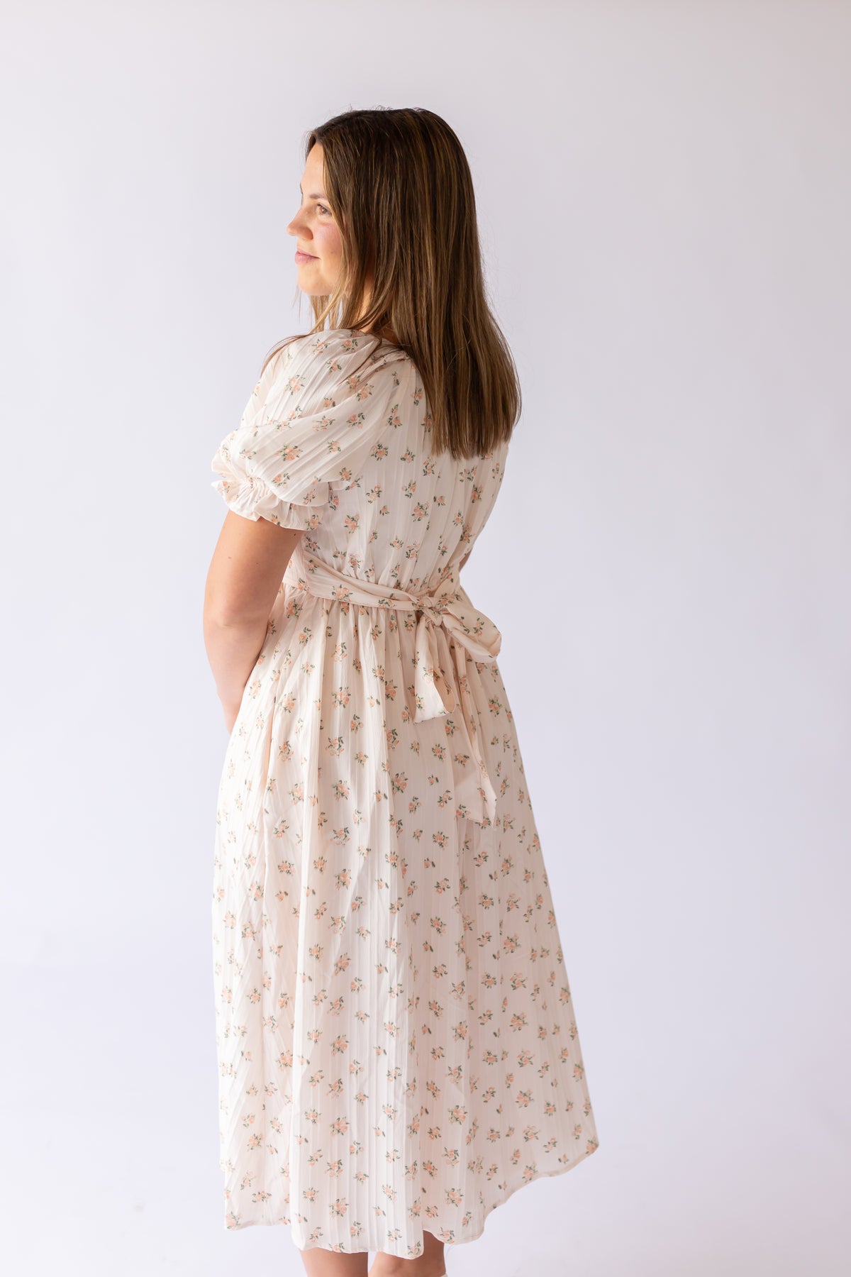 Arlow Dress in Peach Blossom