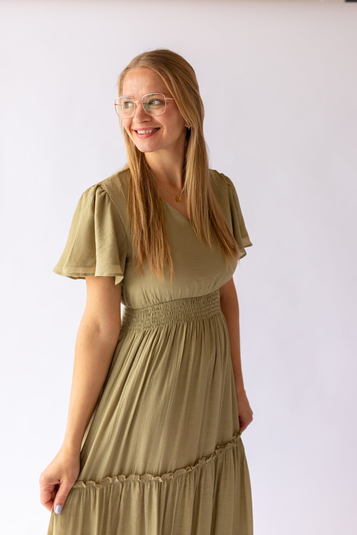 Taylor Dress in Green