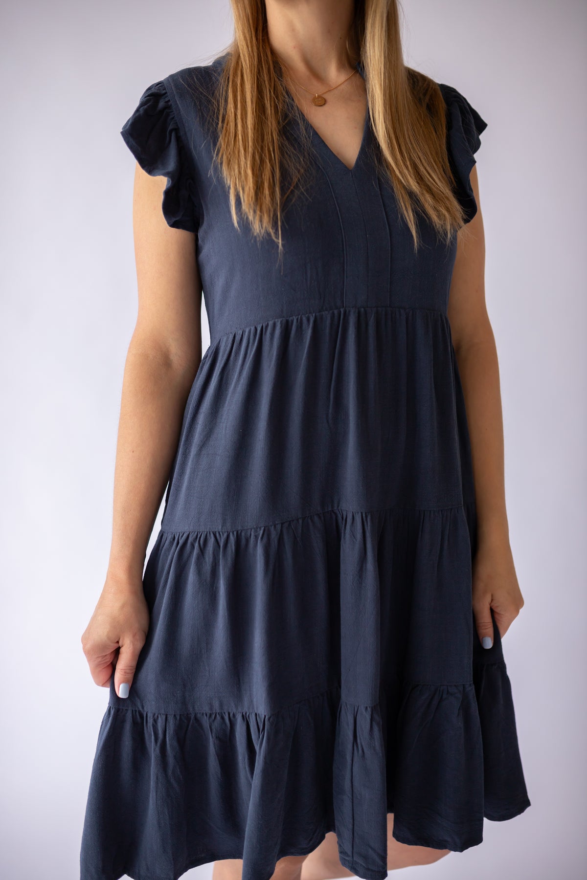 Tara Dress in Blue