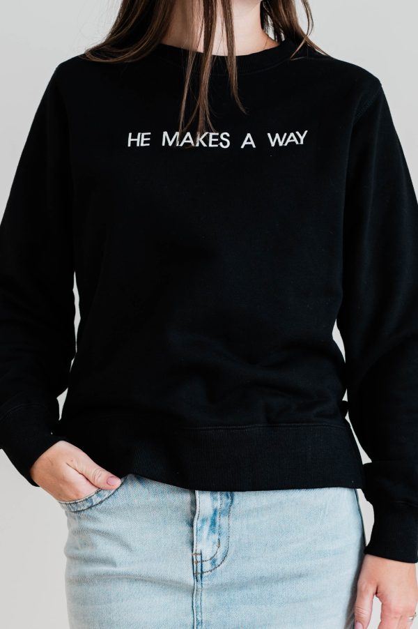 He Makes a Way Sweatshirt - Image 4