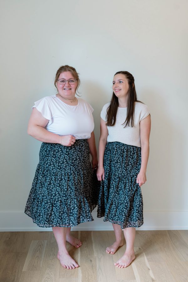 Harlow Midi Skirt Black -2x - Image 4