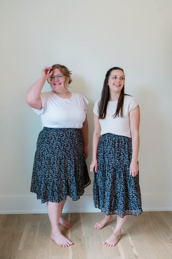 Harlow Midi Skirt Black - Image 5