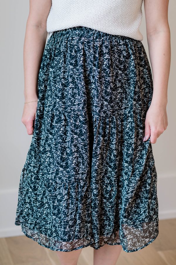 Harlow Midi Skirt Black - Image 4